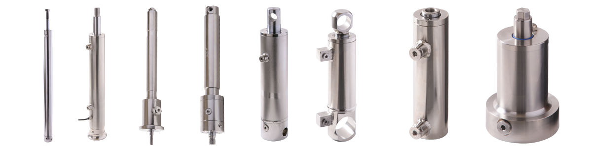 3a industrie vous propose toute une gamme de vérins inox 3a industrie, photo gamme de vérins inox